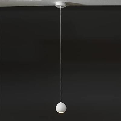 Artdelight Strakke hanglampDenver Ø 10cm wit - HL DENVER WI