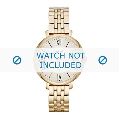 Horlogeband Fossil ES3434 Staal Doublé 14mm