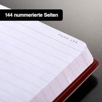 Notitieboek oxford black n' red a5 business 72v ln - thumbnail