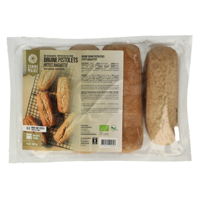 Zonnemaire Pistolet bruin bio 280 Gram Zonnemaire Pistolet bruin bio 280 Gram