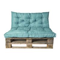 Palletkussens 120x80 cm - groen - set van 2 - thumbnail