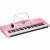Fazley FKB-050-P 61 toetsen keyboard roze Fazley FKB-050-P 61 toetsen keyboard roze
