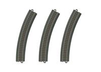 H0 Märklin C-rails (met ballastbed) 20230 Gebogen rails 3 stuk(s) - thumbnail
