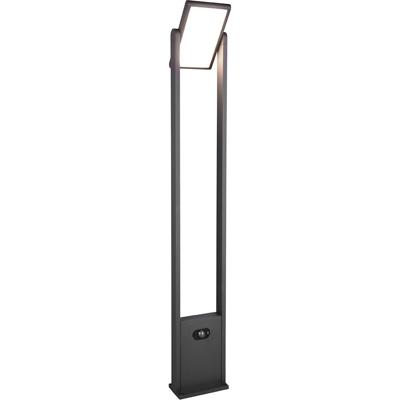 LED Buitenlamp met Bewegings- en Schemersensor - Antraciet - 101cm