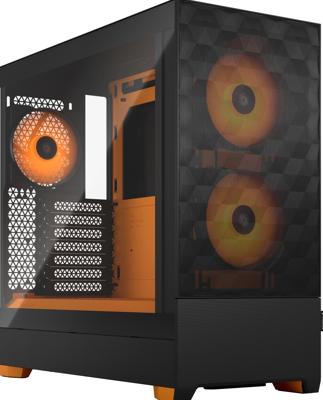 Fractal Design Pop Air RGB Orange Core TG Clear Tint