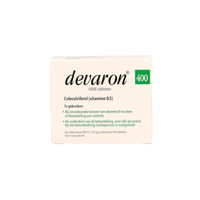 Devaron Colecalciferol 400IE 90 Tabletten