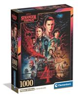 Clementoni puzzel Stranger Things S4 - 1000 stukjes - thumbnail