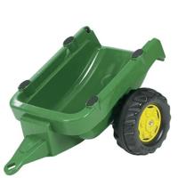 Rolly Toys 121748 RollyKid Trailer Aanhanger John Deere Groen - thumbnail