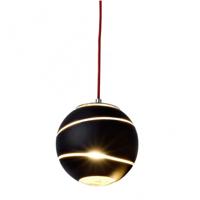 Terzani - Bond L20S Hanglamp Zwart / Goud - thumbnail