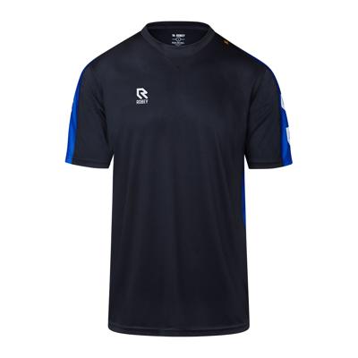 Robey Performance Trainingsshirt Kids Zwart Blauw Robey Performance Trainingsshirt Kids Zwart Blauw
