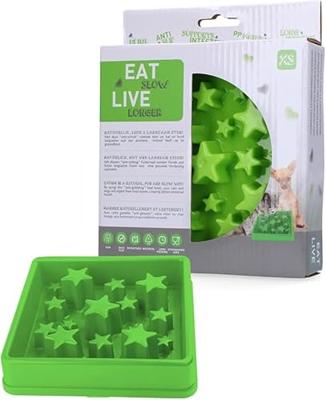 Eat Slow Live Longer Star Green XS - thumbnail