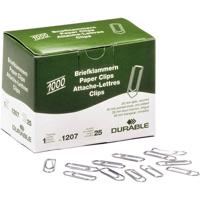 Durable Paperclips 120725 26 mm Verzinkt 1000 stuk(s) - thumbnail
