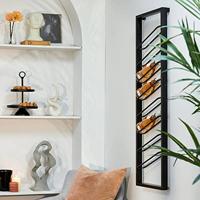 Light & Living Wijnrek Amore - Zwart - 8 Flessen - thumbnail