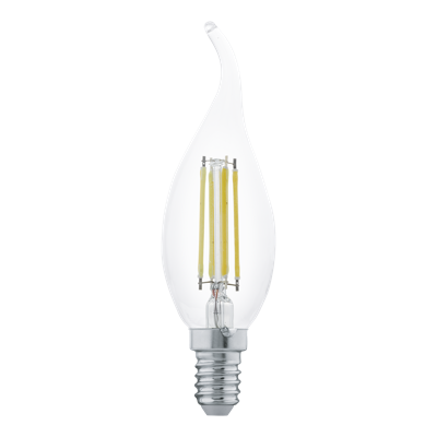 Lichtbron filament E14 tipkaars 350LM