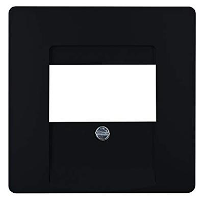 Kopp Paris mat zwart afdekplaat USB - 4625270