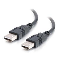 C2G /Cables to Go 28105 USB 2.0 A mannelijk naar A mannelijk kabel (1 meter, zwart) - thumbnail