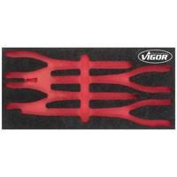 Vigor V4995-L V4995-L Plukschuiminlegstuk (l x b) 393 mm x 188 mm - thumbnail