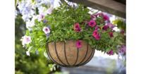 Hanging basket van smeedijzer rond 35 cm - thumbnail