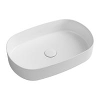 Wastafel Sapho Infinity 55x36 cm Mat Wit Sapho - thumbnail