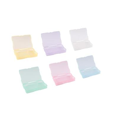 Vaessen Creative • opbergbox met 6 cassettes pastel