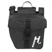 Haberland dubbele tas "basic m 3.0" double bag basic m 3.0 black - thumbnail