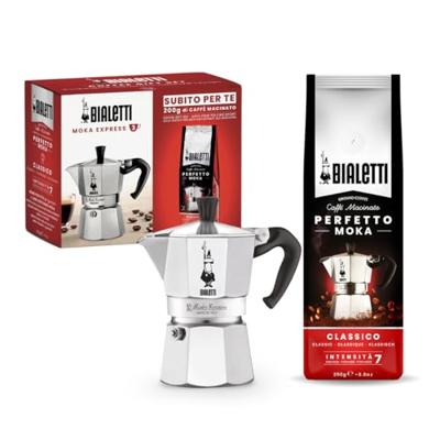 Percolator Bialetti Moka Classico Grijs