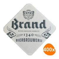 Brand - Bierviltjes - 400 stuks (4x 100 stuks) - thumbnail