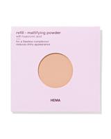 HEMA Navulling mattifying powder 22 cream rose - thumbnail