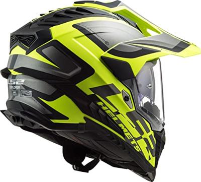 LS2 endurohelm "mx701 explorer massief". helmet mx701 explorer solid xxl white - thumbnail