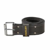 STANLEY Ledergürtel dunkelbraun Breite 45mm L126cm 16 Loch, echtes Büffelleder STST1-80119 Gereedschapsgordel - thumbnail
