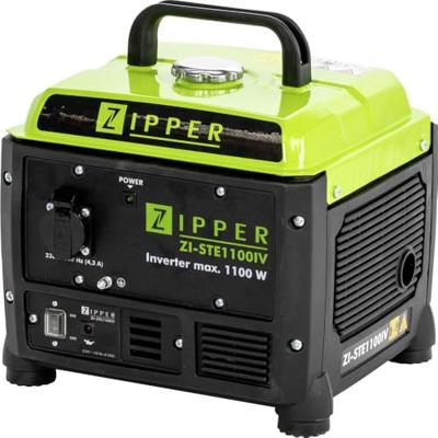 Zipper ZI-STE1100IV 4-takt Aggregaat met omvormer 230 V 12.8 kg 1100 W