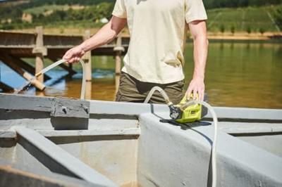 RYOBI Transferpomp 18 Volt ONE + (zonder batterij)
