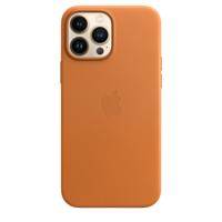 MM1L3ZM/A Apple Leather Case with MagSafe iPhone 13 Pro Max Golden Brown - thumbnail