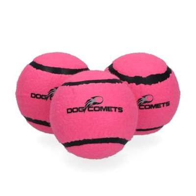Dog comets Starlight Tennisbal M Roze 3st