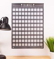 Gift Republic Scratch Poster - 100 Films - thumbnail