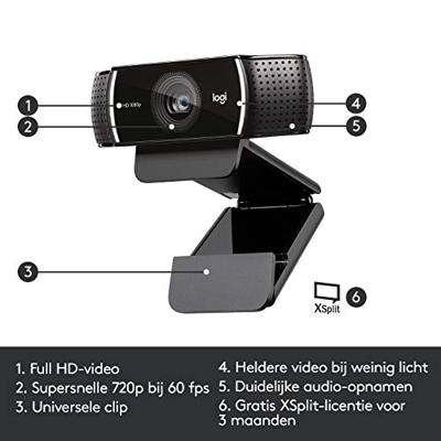 Logitech C922 Pro Stream webcam