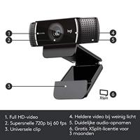 Logitech Webcam C922 Pro Stream - thumbnail