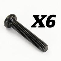FTX - Round Head Cross Screw M3x16 (FTX10187) - thumbnail