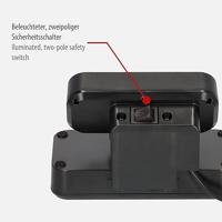 Brennenstuhl brennenstuhl®estilo Duplex-stekkerdoos, 1x USB C, 1x USB A, 10x veiligheidscontactdozen, zilver/zwar - 1153580200 - thumbnail