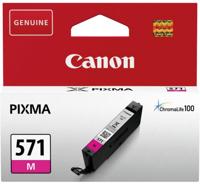 Canon inktcartridge CLI-571M, 173 foto&apos;s, OEM 0387C001, magenta - thumbnail