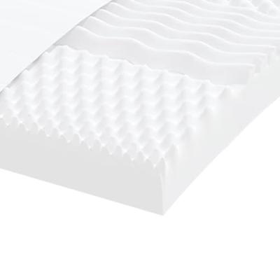 Schuimmatras 7 zones hardheid 20 ILD 160x210 cm wit
