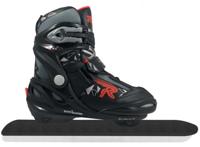 Roces - v-ice 4.0 - noren - schaatsen - zwart rood - snelle langebaan noren & verstelbare pasvorm - maat eu 36-40 - thumbnail