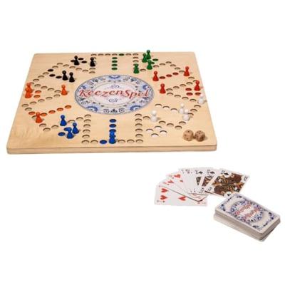 Clown games houten keezenspel Clown games houten keezenspel