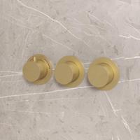 Thermostatische Inbouwkraan Best Design High End Mat Goud - thumbnail