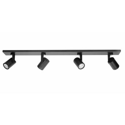 Highlight Spot HALO 4 lichts balk L 91 cm zwart