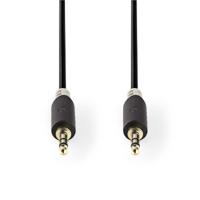 Nedis CABW22000AT50 Stereo Audiokabel 3,5 Mm Male - 3,5 Mm Male 5,0 M Antraciet - thumbnail