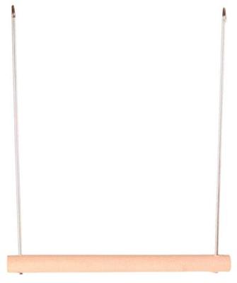 TRIXIE TRAPEZESCHOMMEL DRAAD / HOUT 12X13 CM 4 ST