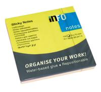 Info Notes IN-5654-39 75x75mm Assorti Brilliant Blok A 320 Vel - thumbnail