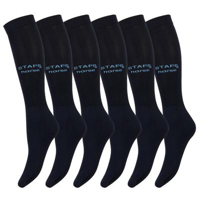 STAPP Horse Paardrijsokken Ultra Fine 6-pack Marine-40/46