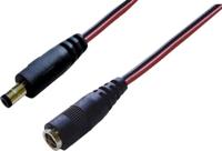 BKL Electronic DC-connector Holle DC-stekker - DC-koppeling 5.5 mm 2.1 mm 5.5 mm 2.1 mm 4 m 1 stuk(s) Single - thumbnail